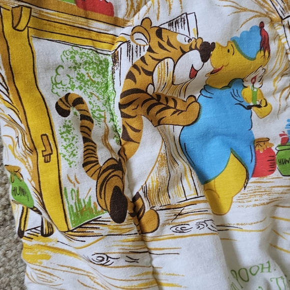 Winnie the Pooh Vintage Adult Size Sleeping Bag Blanket Quilt Retro 60s/70s? - Picture 8 of 10